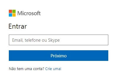 Como entrar no Hotmail