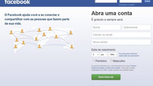 Veja aqui como entrar no Facebook Direto sem fazer login