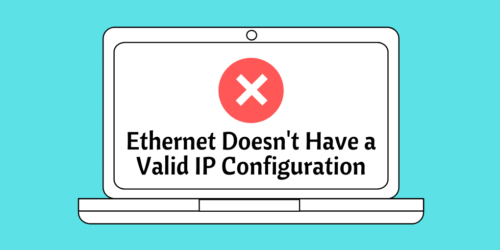 Ethernet não tem uma configuração de IP válida: Como resolver?